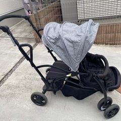 2人乗りベビーカーの画像