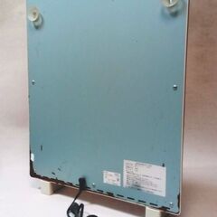 ◆取引条件有り◆ CARASARAパネルヒーターHL-650・切タイマー付・通電稼動確認済【AC100V-250W、62高x47幅x台座含む9.5奥㎝／パネル部3厚㎝、重量約3.6kg】の画像