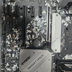 B450 STEEL LEGEND AMD用マザーボードの画像