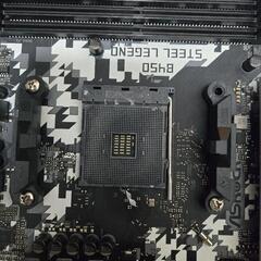 B450 STEEL LEGEND AMD用マザーボードの画像