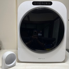 【簡単に持ち運べる】美品ESTILO 3kg 小型衣類乾燥機 