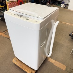 ２ヶ月のみ使用　洗濯機　５.５kg ハイセンス　HW-55E2W　2024年の画像