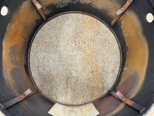 竈かまど厚鉄直径60cm 高さ40cm