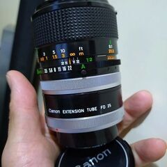 良品　CANON MACRO FD 50mm F3.5 S.S.C.の画像