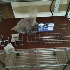 ルミナス スチールラック 棚板等付属品付の画像