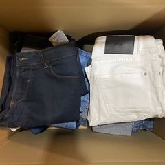 【ジモティー 割】ジーパン パンツ スラックス まとめ売りセット 約18着（ID979）の画像