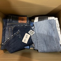 【ジモティー 割】ジーパン パンツ スラックス まとめ売りセット 約18着（ID979）の画像