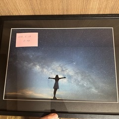 【写真作品】額縁付き【宮古島星空フォト】の画像