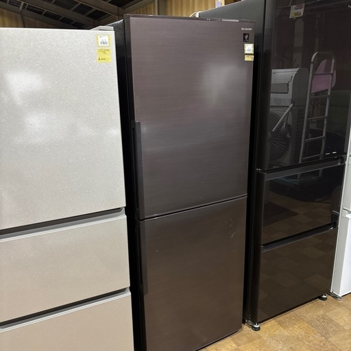 A-552 SHARP 大きめ2DR冷蔵庫❗️2019年製