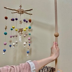 ベッドメリーとベッドメリーアーム　セットの画像