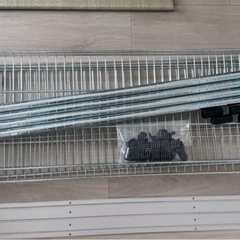 IKEA OMAR スチールシェルフの画像