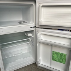 お話中　ノンフロン冷凍冷蔵庫 2ドア 90L 2019年製 YAMADA Select YRZ-C09G1 稼働確認済 中古品 ①の画像