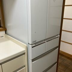 冷蔵庫 三菱 MR-WX52A-W1形 2017年製