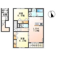 茂原駅・破格の初期費用⭐️敷・礼・仲0円⭐️ネット使用料不要, トイレ有, ＴＶインターホン, システムキッチン, カウ ンターキッチン - 長生郡