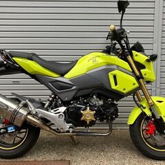 ホンダ　グロム　２０１６年式　ＪＣ６１　ＫＩＴＡＣＯマフラー　Ｔ...