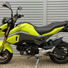 ホンダ　グロム　２０１６年式　ＪＣ６１　ＫＩＴＡＣＯマフラー　ＴＡＫＥＧＡＷＡケースカバー　ライトカスタム有　リアキャリアの画像