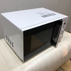 【超美品綺麗/正常動作品】HITACHI 電子レンジ HMR-BK220-Z6 2020年 60Hz用(西日本用) 単機能 ターンテーブル 【中古】日立 ホワイト 22L  【糸島市内 送料無料】250529-4の画像
