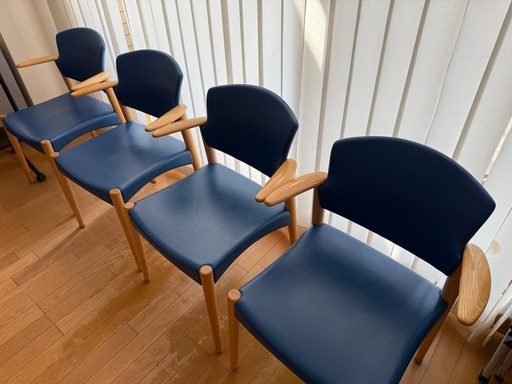 アルフレックス　ダイニングテーブル　チェア4脚 アルフレックス ダイニングチェア4脚セット