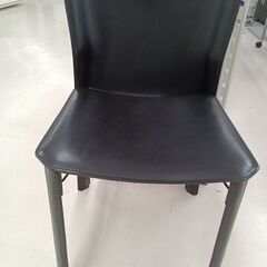 ★ジモティ割あり★ ACTUS レザーソファー ブラック W48...