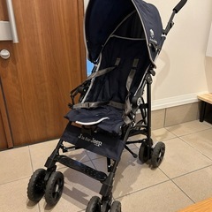 【良品】子供用バギー(ネイビー)【Jeep】