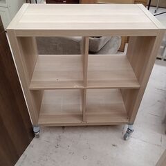★ジモティ割あり★  チェストラック ベージュ W76×D40×...