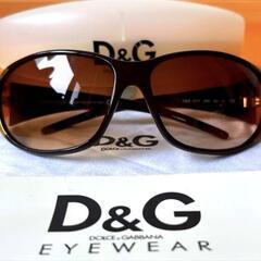  美品⭐️ドルチェアンドガッバーナ　⭐️D&G 文字入り　サングラス ケース付の画像