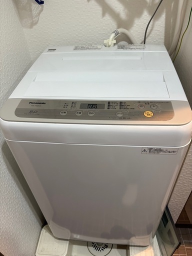Panasonic 5.0kg洗濯機