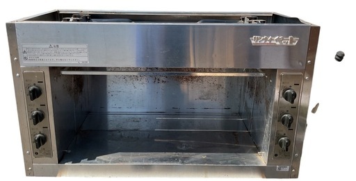 リンナイ　赤外線グリラー　ペット　中古　RGP-46A-10　LPガス　上火式