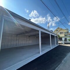 🔌電源×照明×共用水栓×電気・水道代込💡🚙車も資材も軽作業…