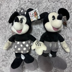 ミッキーとミニー　ぬいぐるみ