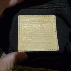 COACHのカバンの画像