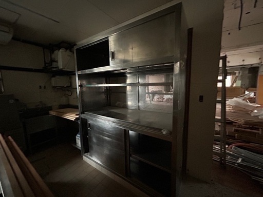 綺麗に使用していた厨房器具