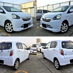 ★緊急！★乗って帰れます！★ダイハツ★ミライース★4WD★車検長期！★アイドリングストップ！★エンジンスターター！★横滑り防止装置！★クレジット、ローン可能！★全国格安陸送可能！★の画像