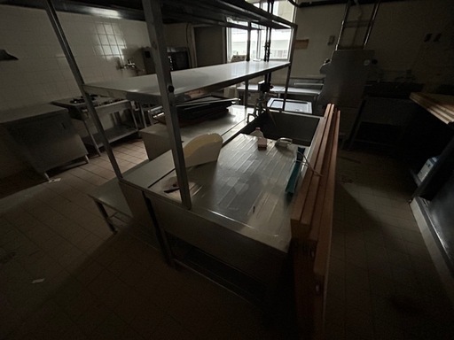 綺麗に使用していた厨房器具