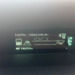 総額表示 後期がこの値段 平成24年 車検満タン 30プリウス 後期 ノーマルタイヤバリ山付き の画像