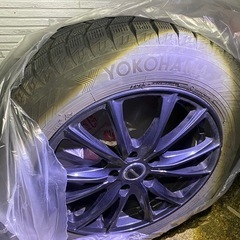 ホイールとスタッドレスタイヤ215/60r17-4本セット2021