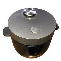 【ジ0529-24】2021年の炊飯器はいかが❓2021年製4合炊き炊飯器MN-RC12-BK/WH 通電確認済み 傷や汚れあり