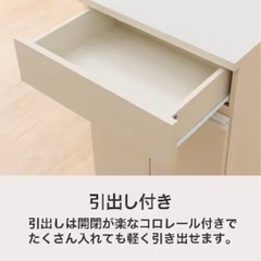 【完売商品】ニトリ 分別ペールカウンター（ホワイト）の画像