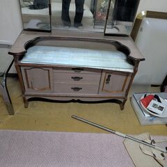 鏡台　中古の画像