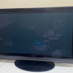 & プラズマテレビ　HITACHI 日立　42インチ　P42-HP05 リモコンなし　2010年製　通電確認のみ　現状品