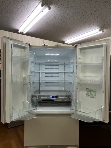 ジャンク品!! 激安販売!! TOSHIBA 6ドア 462L 2017年 GR-K460FW(ZC)