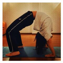 鴻巣市で本格的なヨガの画像