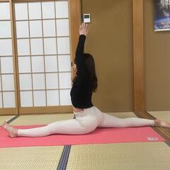 【ヨガ】上尾市で開脚の画像