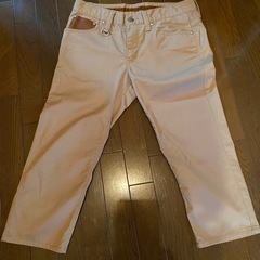 使用少ない美品EDWINショートXVSハーフクロップド7部丈パン...