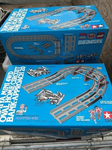 ミキ四駆オーバルホームサーキット バンクアプローチ20 二つセット