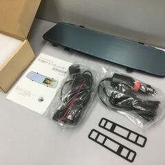 🍀【新品・未使用品】4.5インチミラー型「バックカメラ付属」「W録画ドライブレコーダー」の画像