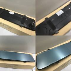 🍀【新品・未使用品】4.5インチミラー型「バックカメラ付属」「W録画ドライブレコーダー」の画像