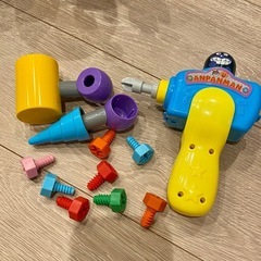 アンパンマン だだんだんのネジネジ組み立てDIYの画像