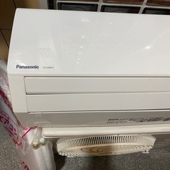 パナソニック2020年エアコン　標準工事　ガス補填　配送料込の画像