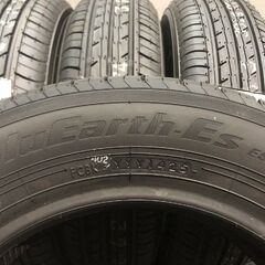 【新品】2025年製 YOKOHAMA BluEarth-Es ES32 155/70R13 75S 13インチ 夏タイヤ 4本 ピクシスエポック ミライース等　(MTZ606)クレジットカード QRコード決済可能の画像